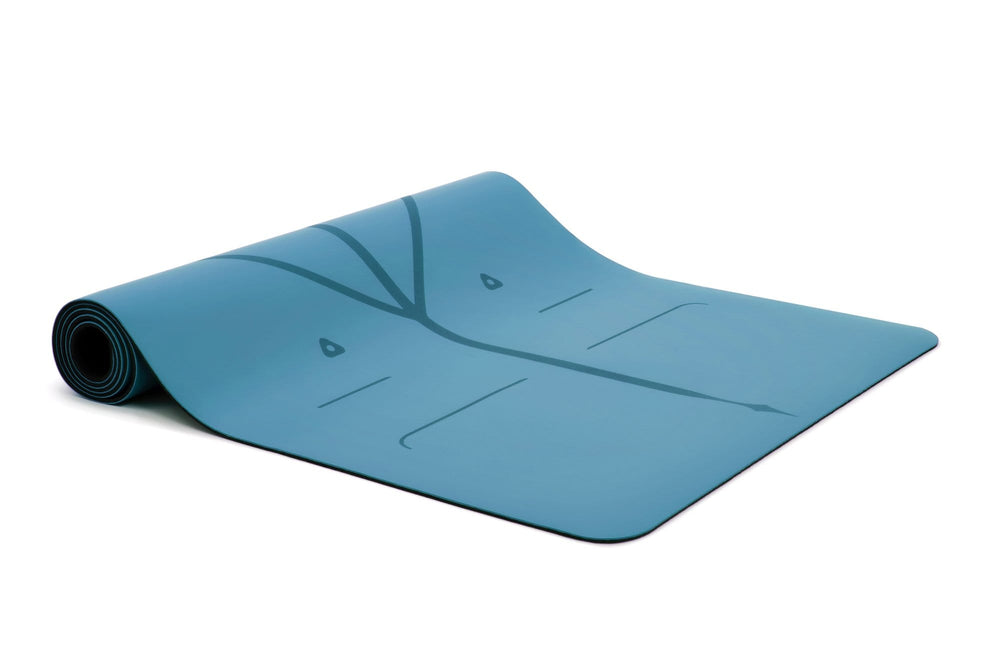 Verlengen januari Inpakken Original Liforme Yoga Mat - Blue | Unrivalled Grip & Alignment System