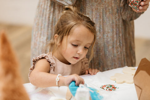 The kiddos enjoyed decorating their own sugar cookies!