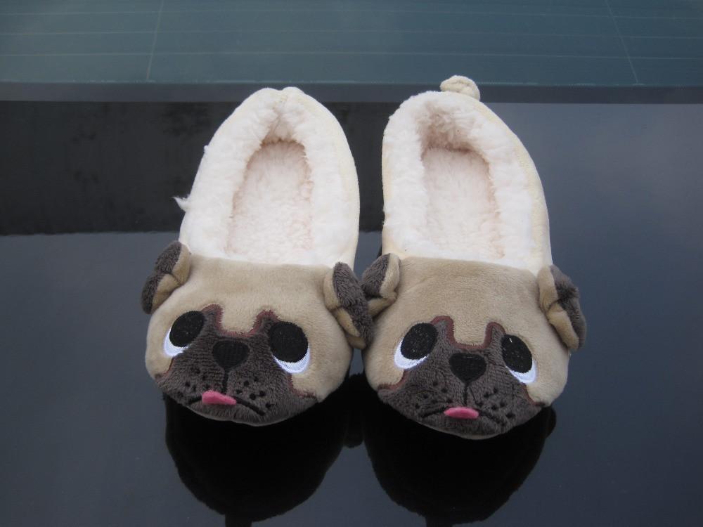 womens pug slippers