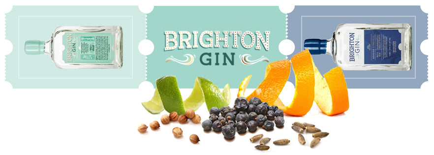 The botanicals in Brighton Gin