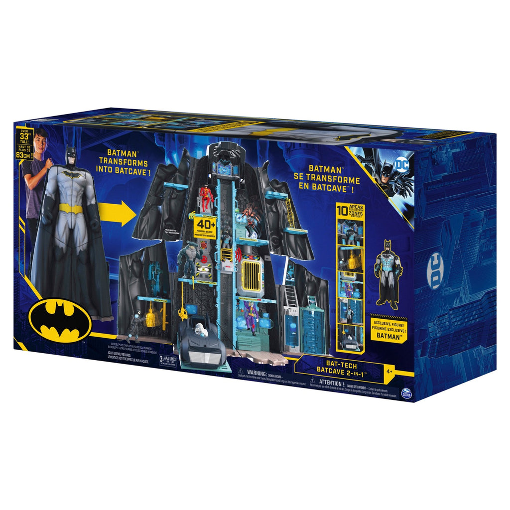 Batman Batcave 33 Inch Transforming Play Set – Pooky Toys