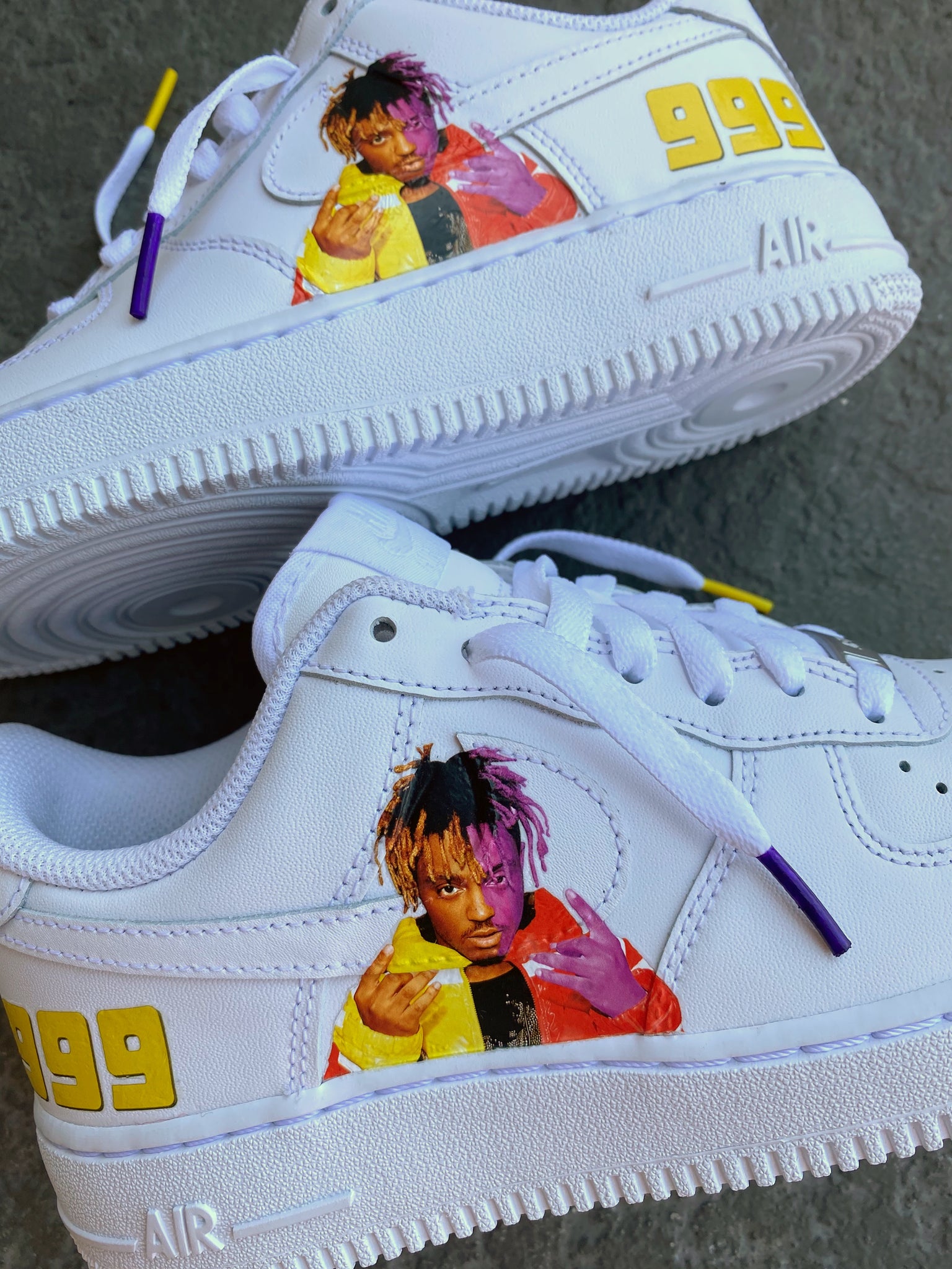 juice wrld custom shoes