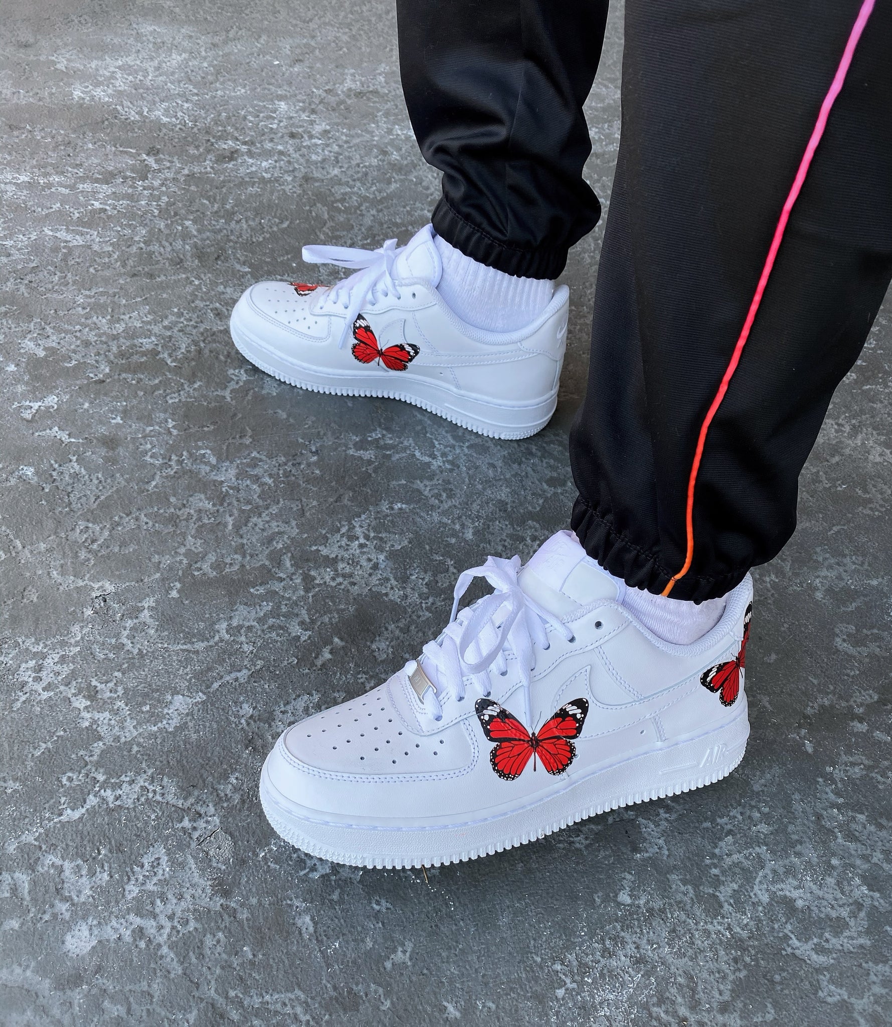 red butterfly air force 1