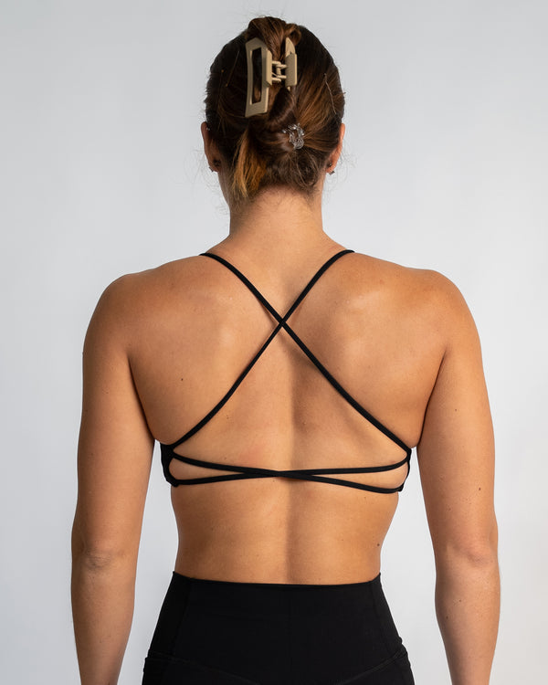 Pink Vibe Crossover Sports Bra – Rigged active