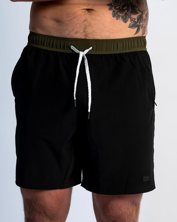 Control Skin High Waist Medium Shorts by Plie Australia Online, THE ICONIC