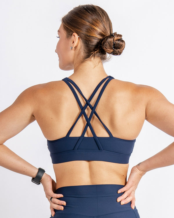 AE, Hera Performance Bra - Navy, Sports Bra Women