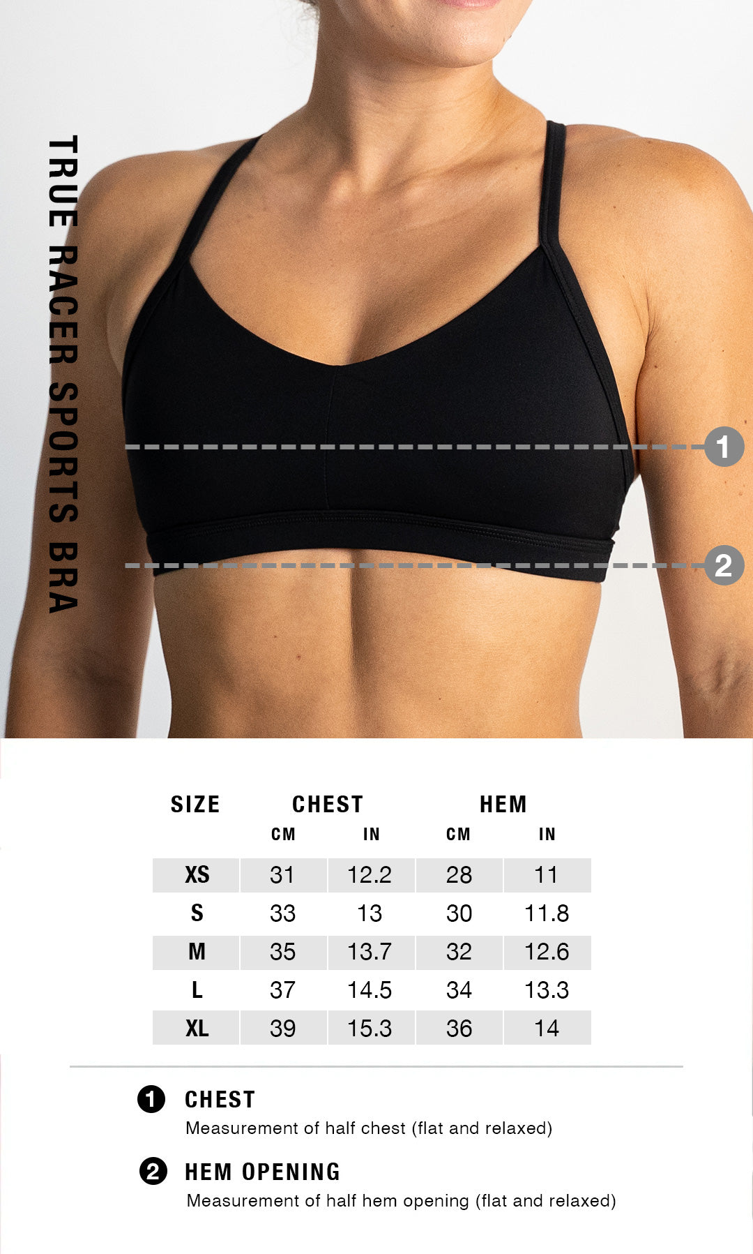 True Racer Sports Bra - Black – ALC // ACTIV Lifestyle Co