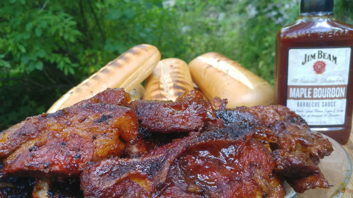 Jim Beam Country Ribs BBQ Pit Boys