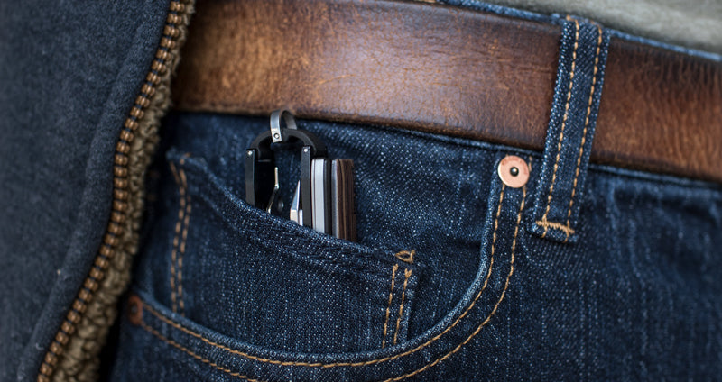 Keyport Pivot Compact Key Organizer in small pocket