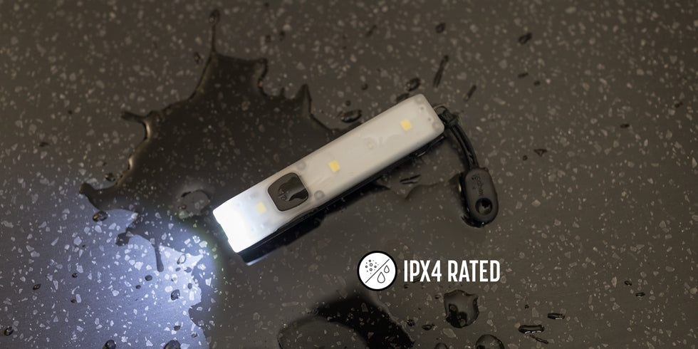 IPX-4 Water Resistant