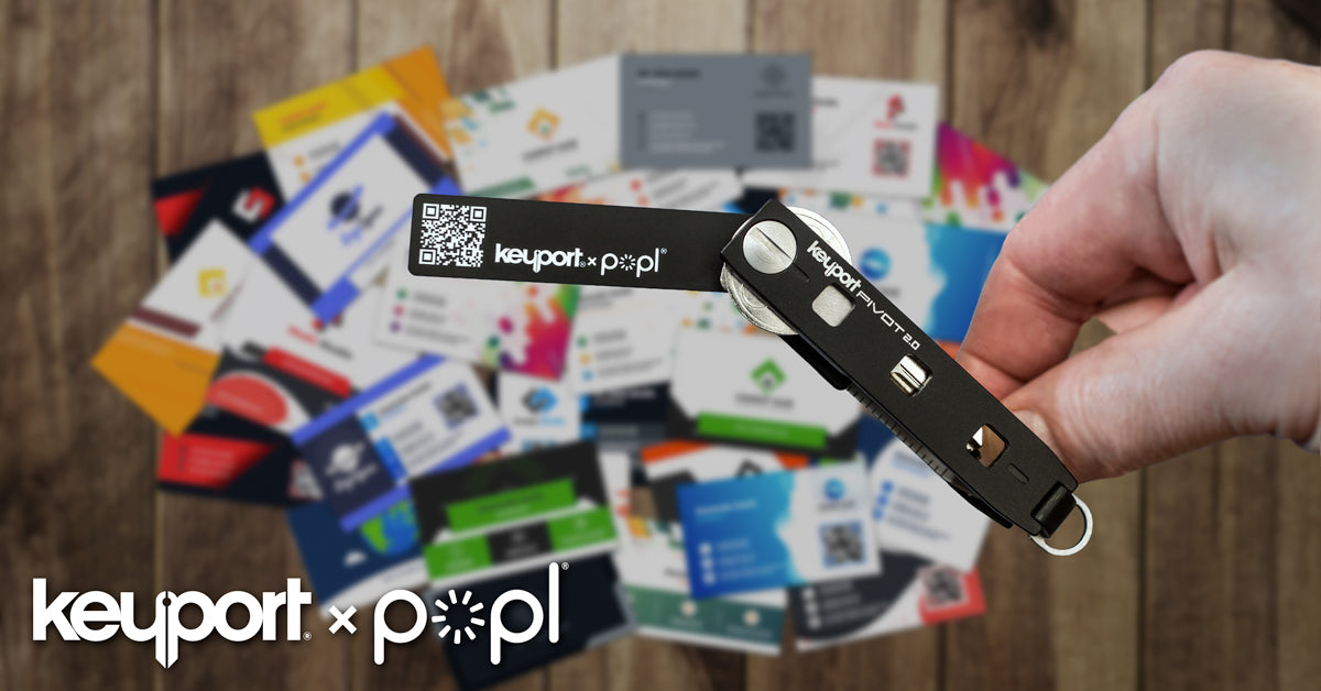 Keyport x Popl Digital ME Key Digital Business Card