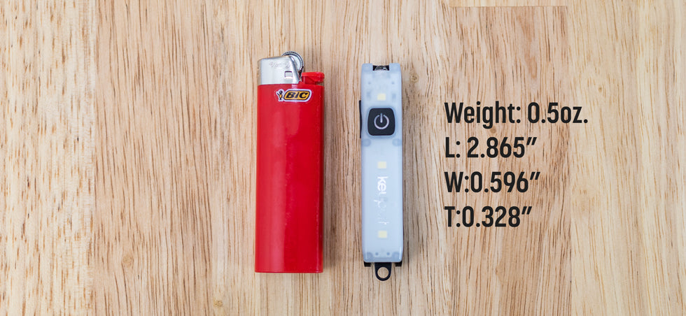 Pocket Flare Dimensions and Weight