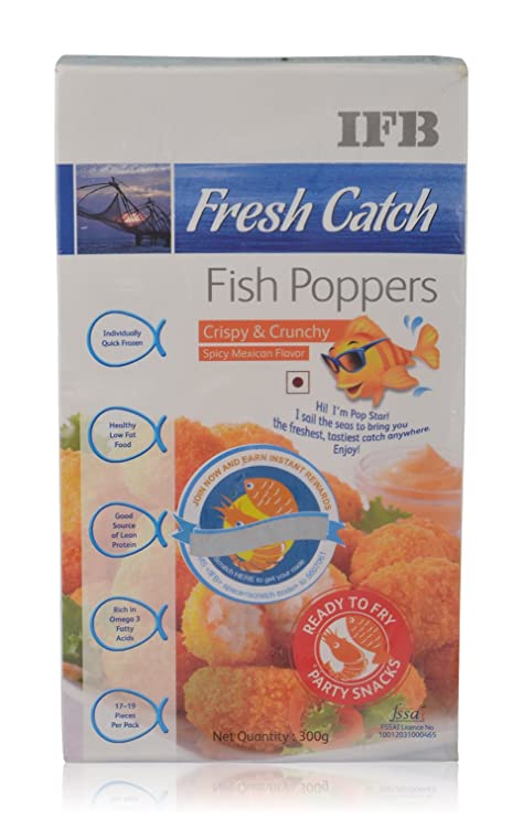 IFB FISH POPPERS 300 GM