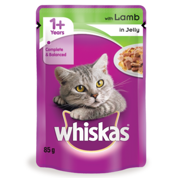 whiskas lamb in jelly