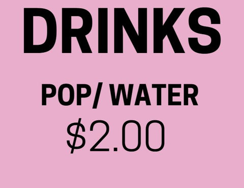 Cost for drinks | Bigley's Sweet Treats, Bobcaygeon