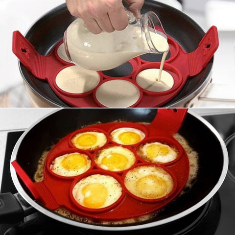 EZ Flip Silicone Mold Flipper Pancake Cooker™