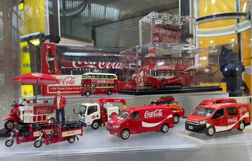 Tiny City Diecast Coca Cola Models