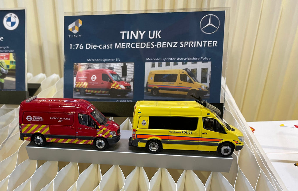 1:76 Scale Model Vans - Tiny City Diecast