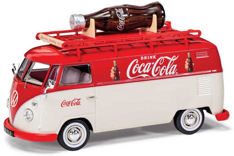 Corgi CC02740 Coca-Cola Volkswagen Campervan Type 2 (T1) Split Screen - Giant Coke Bottle