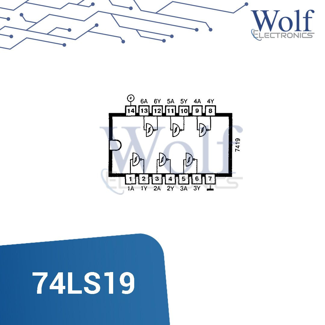 74ls19 Contador Bcd Sincrónico Wolf Electronics Wolf Electronics It 1559