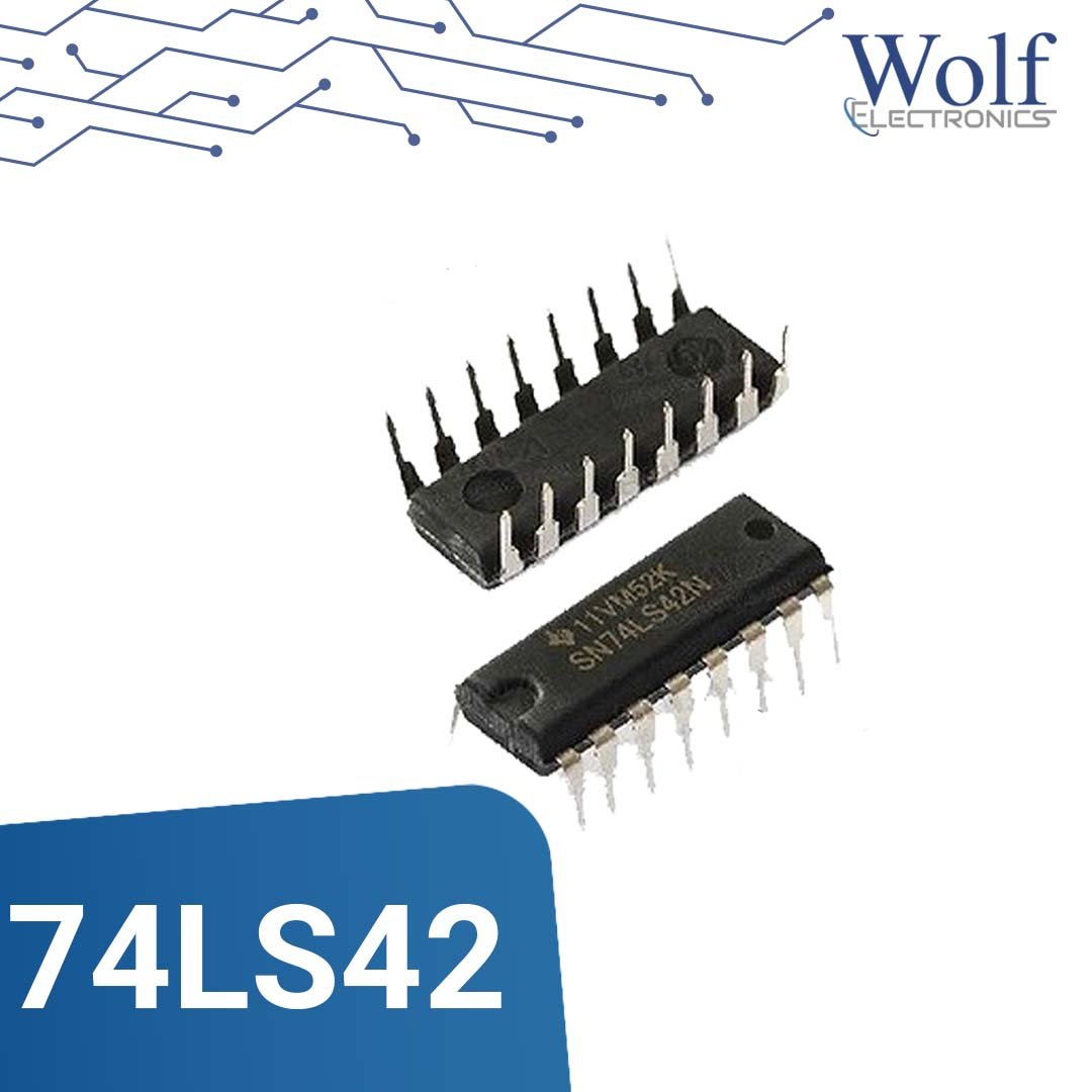 Circuito Integrado Bcd A Decimal Decoder 74ls42 7442 Wolf Electronics Wolf Electronics It 0118