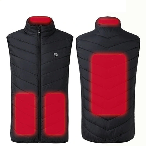 4-17 zones electrically heated vest, 4 zones / Minikauf.ch