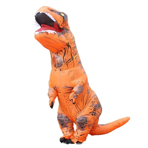 Aufblasbares T-Rex Dinosaurier Kostüm / Minikauf.ch