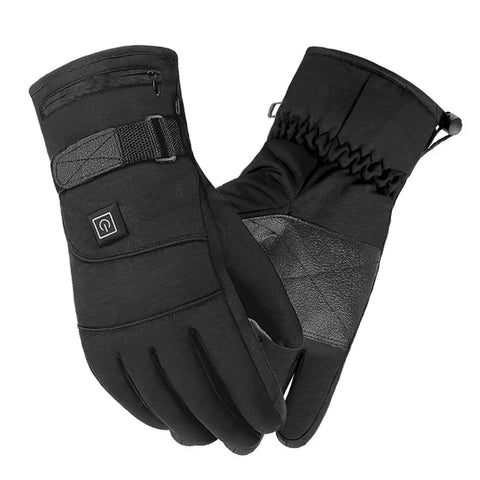 Heated gloves with 2 batteries / Minikauf.ch