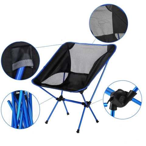 Foldable outdoor camping chair / Minikauf.ch