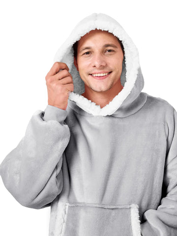 Fluffy plush hoodie / Minikauf.ch