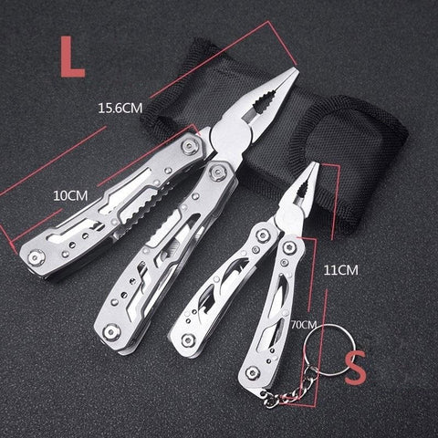 Pocket knife set, multi tool, pliers, screwdriver, can opener etc. / Minikauf.ch