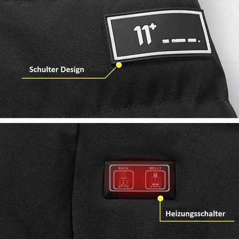 Intelligent heated thermal jacket, 11 zones / Minikauf.ch