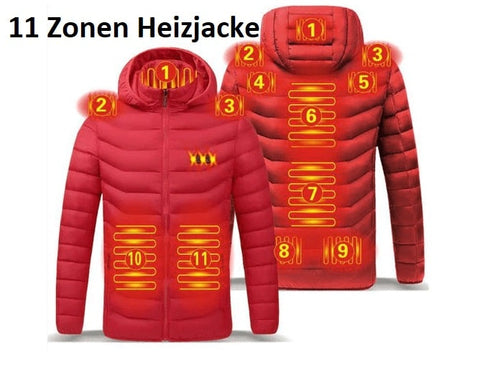 USB heated jacket with hood / Minikauf.ch