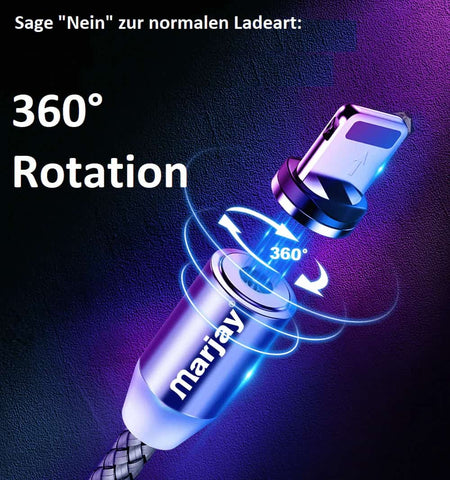 360° Magnet Micro USB Ladekabel / Minikauf.ch