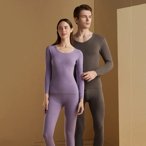Long-sleeved thermal underwear for women & men / Minikauf.ch