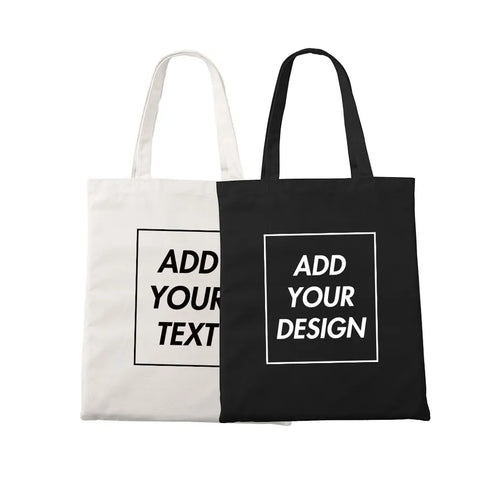 Personalized bag with individual text print or photo / Minikauf.ch