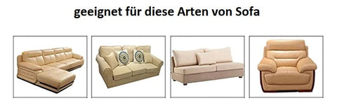 Stretch Sofabezug Deluxe, einfarbig / Minikauf.ch