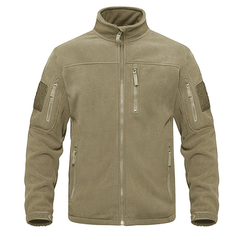 Thermal fleece wind jacket for fishing, walking, outdoor activities / Minikauf.ch