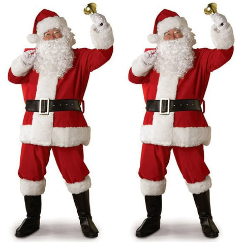 Weihnachtsmann Plüsch Kostüm / Minikauf.ch