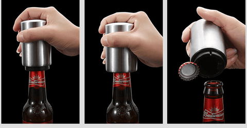 Automatic, magnetic beer bottle opener / Minikauf.ch