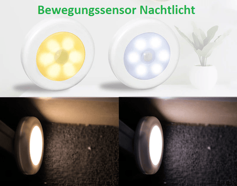 Drahtloser Bewegungssensor Lampe 2Stk. / Minikauf.ch