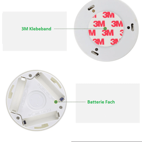 Drahtloser Bewegungssensor Lampe 2Stk. / Minikauf.ch