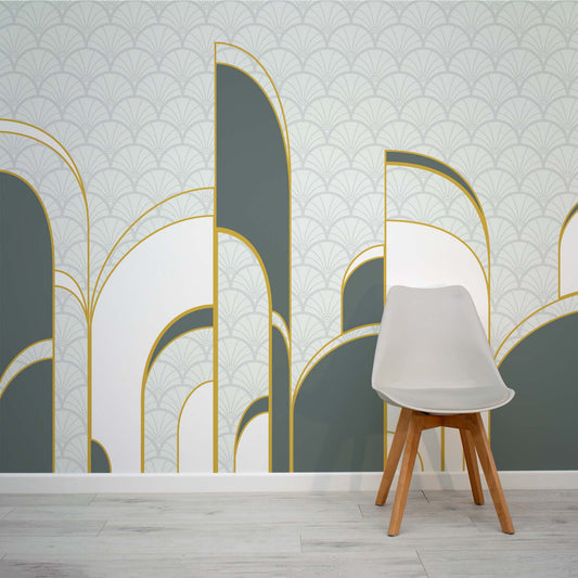 Art Deco Arches Wallpaper for Walls | All That Jazz
