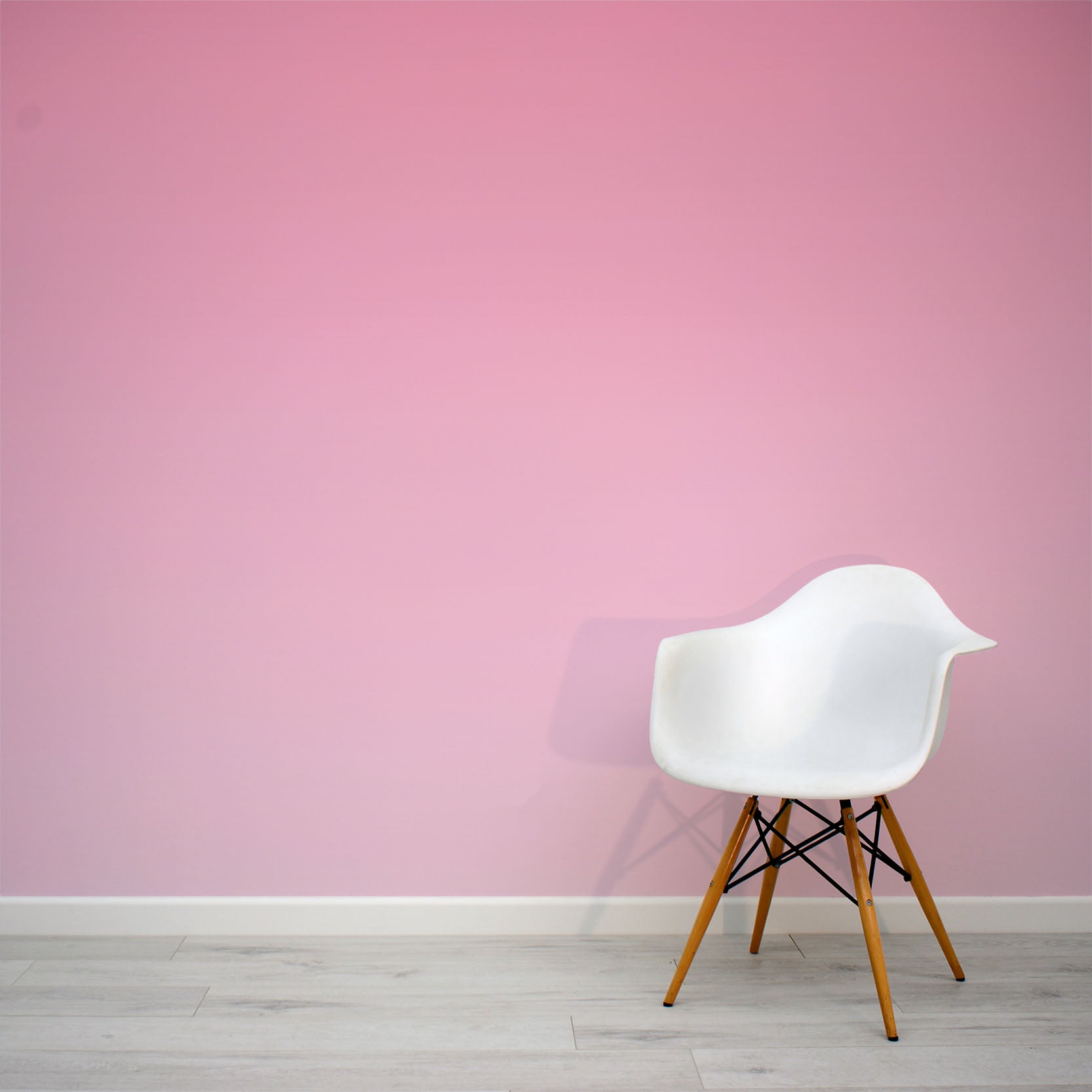 Blush Pink Ombre Wall Mural | WallpaperMural.com