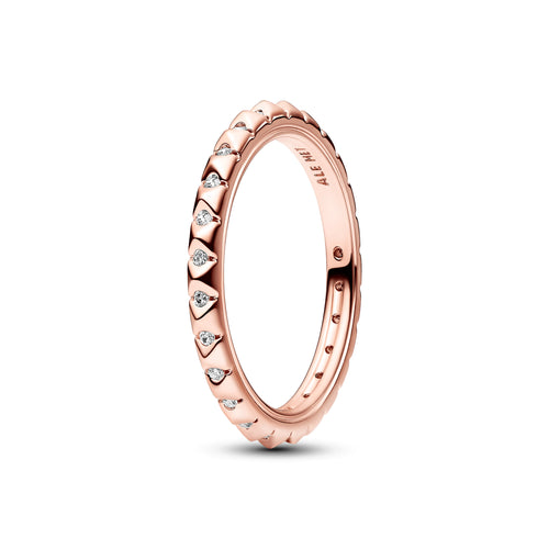Beaded Ring with Emerald Gemstone Charm – May Birthstone – UK – Tomm  Jewellery