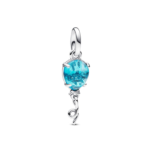 Icy Snowflake Drop Charm, PANDORA