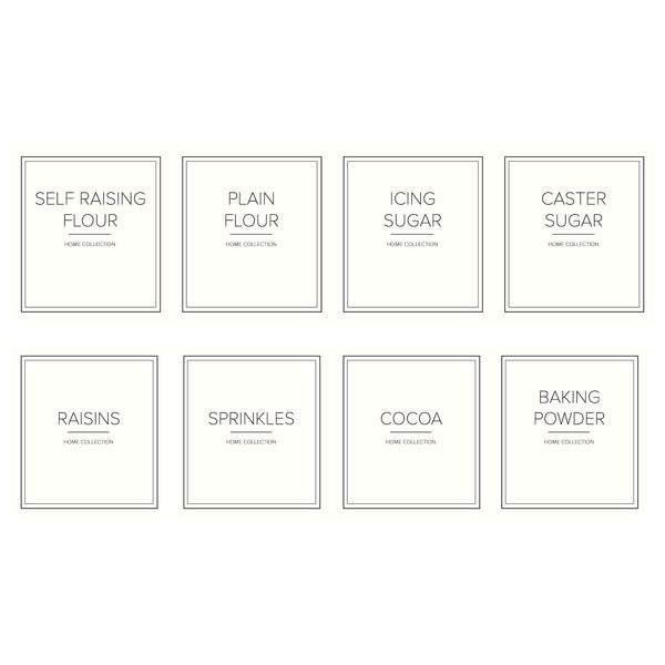 Home White Laundry Labels – Kath&Kin