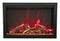 AMANTII Fireplaces Amantii Traditional Bespoke 33 Inch Indoor / Outdoor Electric Insert TRD-33-BESPOKE