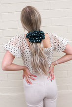Load image into Gallery viewer, HOLLY AND IVY OVERSIZED SCRUNCHIE
