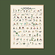 Load image into Gallery viewer, Posturas de Yoga 50x70 cm.
